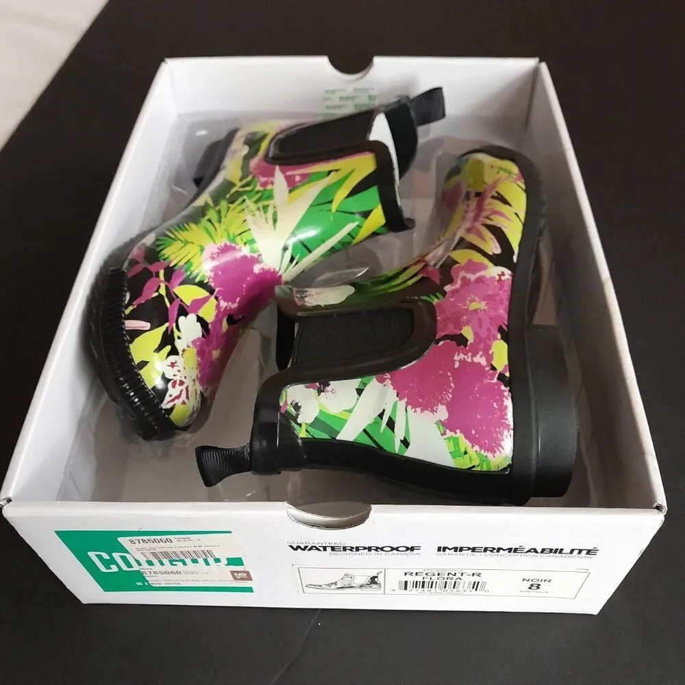 Cougar Women’s Multicolor Ankle High Rain Boot Size 8